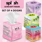Splesh Ultra Soft Tissues, 24 Cube Boxes (1,296 Total) Bulk Pack